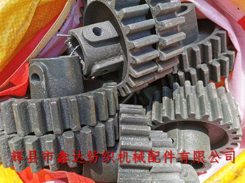 25 teeth of let off shaft gear of loom